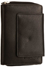 Load image into Gallery viewer, PRATICO - WOMENS LEATHER FLAP WALLET l Variety of colours
