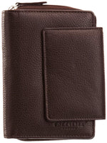 Load image into Gallery viewer, PRATICO - WOMENS LEATHER FLAP WALLET l Variety of colours
