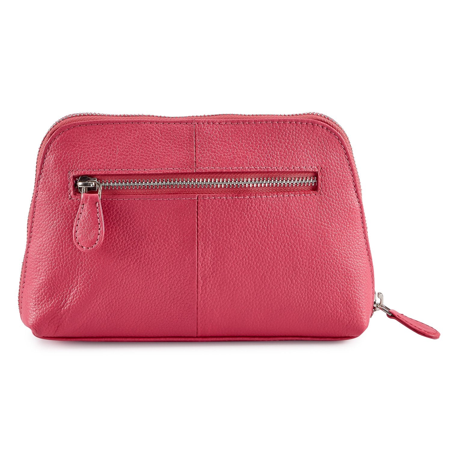 PEBBLED LEATHER ROSA MAKEUP POUCH