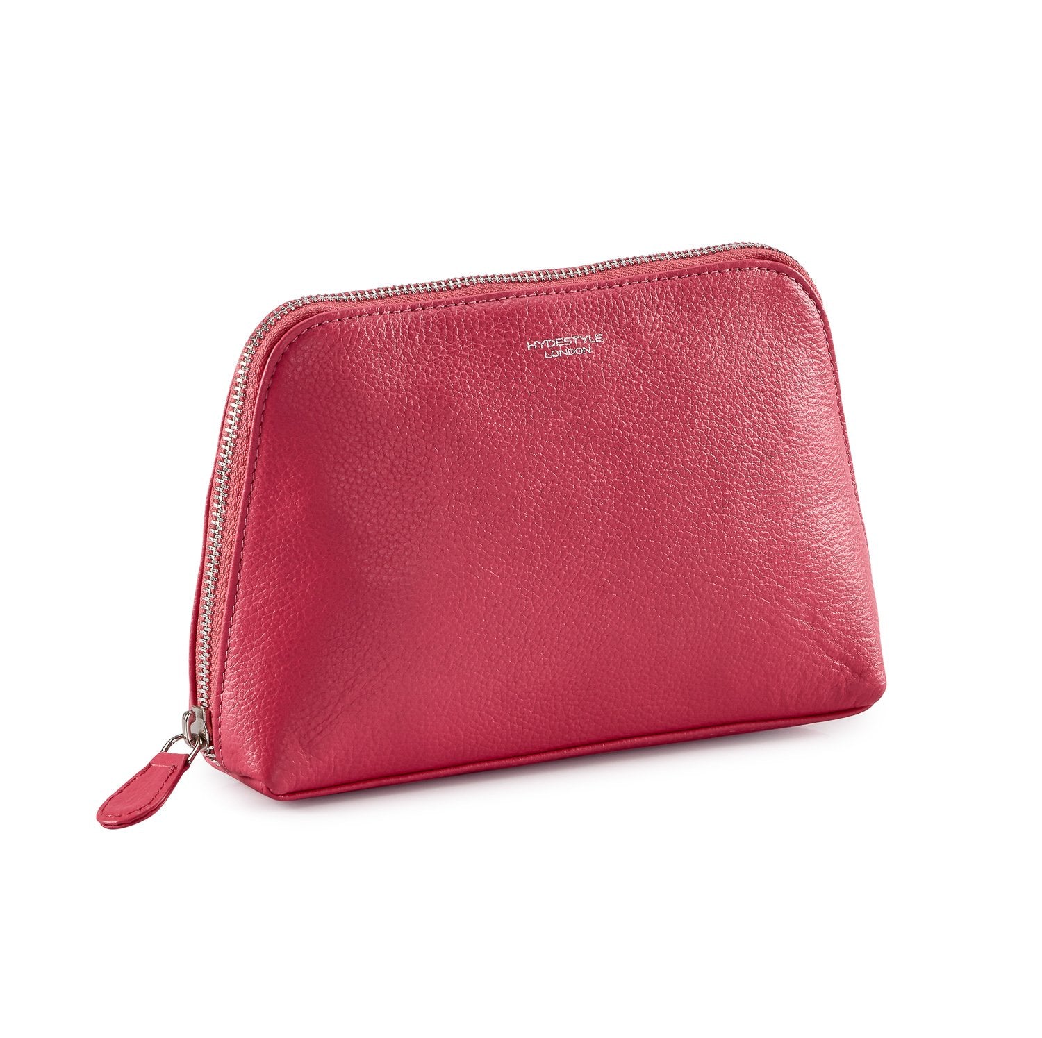 PEBBLED LEATHER ROSA MAKEUP POUCH