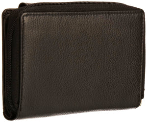 PRATICO - WOMENS LEATHER FLAP WALLET l Variety of colours