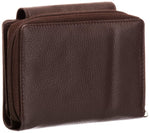 Load image into Gallery viewer, PRATICO - WOMENS LEATHER FLAP WALLET l Variety of colours
