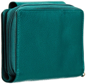 PRATICO - WOMENS LEATHER FLAP WALLET l Variety of colours