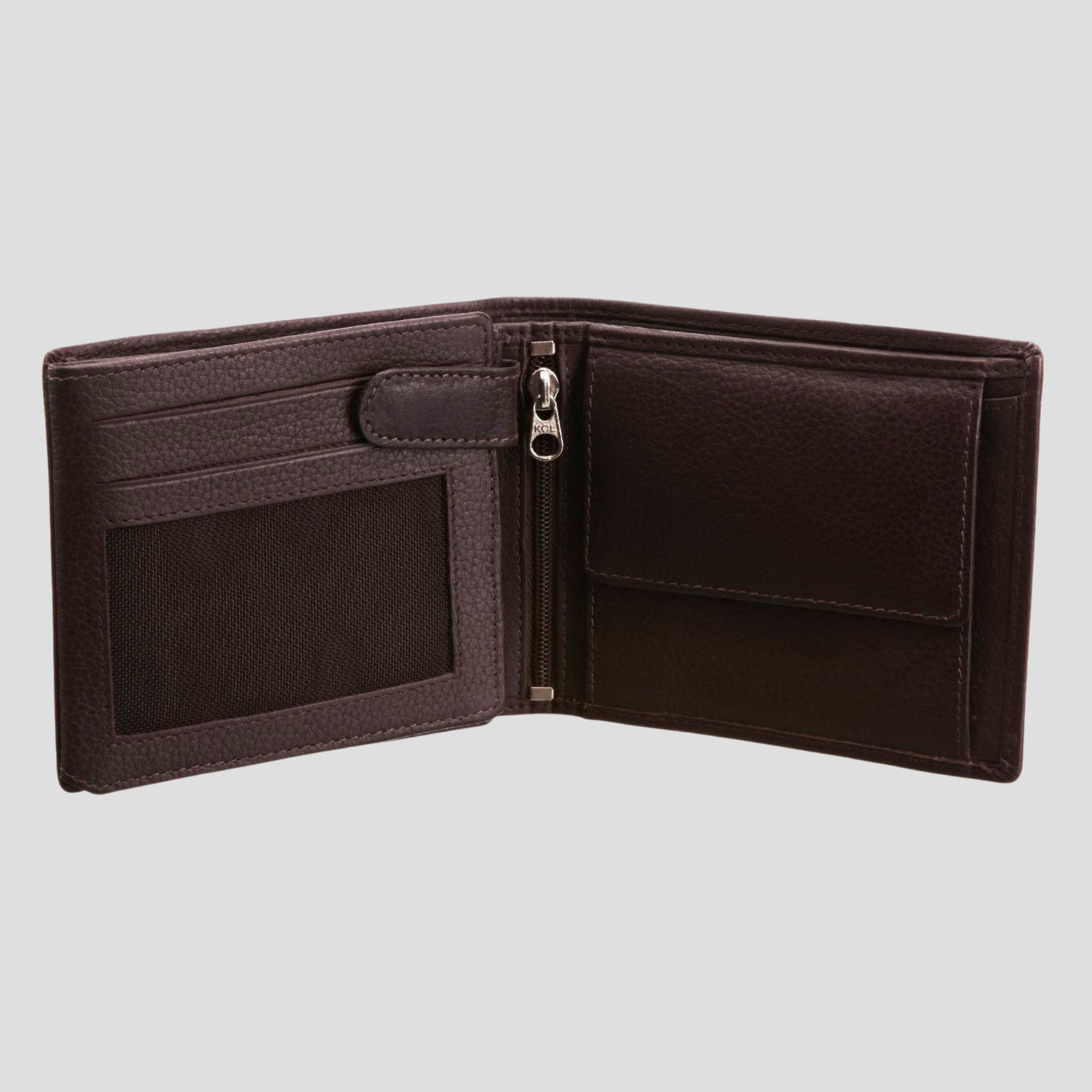 PRATICO - MENS ID PULLOUT LEATHER TRIFOLD WALLET | Variety of colours