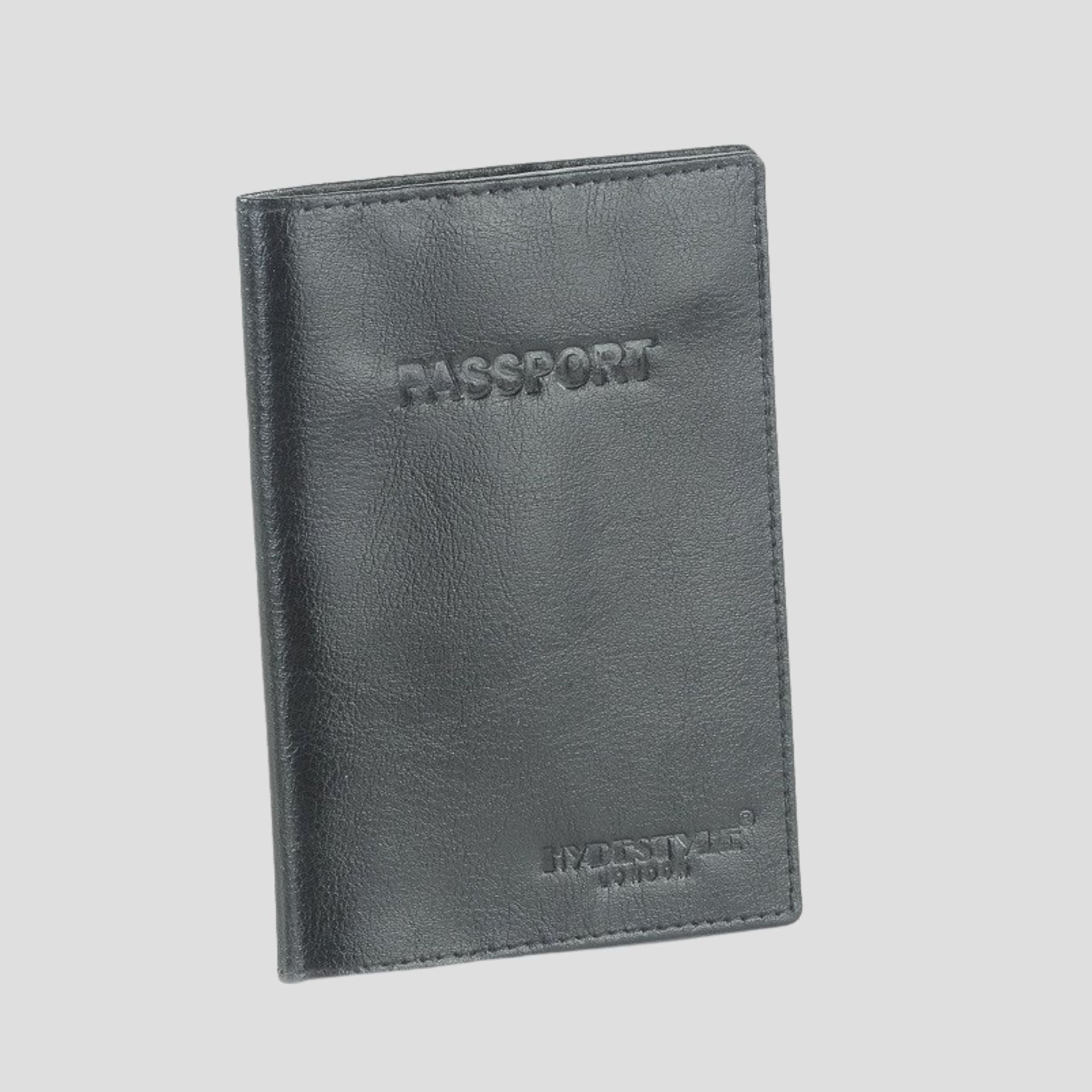 TRENZ LEATHER PASSPORT COVER l Variety of colours