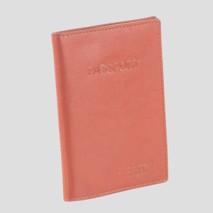 TRENZ LEATHER PASSPORT COVER l Variety of colours