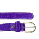 Load image into Gallery viewer, WOMENS HAIR-ON-HIDE LEATHER BELT - COLOUR l Variety of colours
