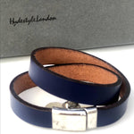 Load image into Gallery viewer, SMOOTH LEATHER WRAP BRACELETS l Variety of colours
