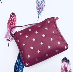 EMBROIDERED LEATHER WOMEN'S SHOULDER BAG CROSSBODY BAG l Variety of colours