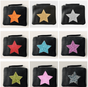 PERSONALISED ALPHABET LEATHER COIN PURSE -LETTER-1 l Variety of colours