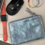 Load image into Gallery viewer, METALLIC MAGPIE MIA MAKEUP POUCH l Variety of colours
