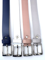 Load image into Gallery viewer, WOMENS SMOOTH LEATHER BELT l Variety of colours
