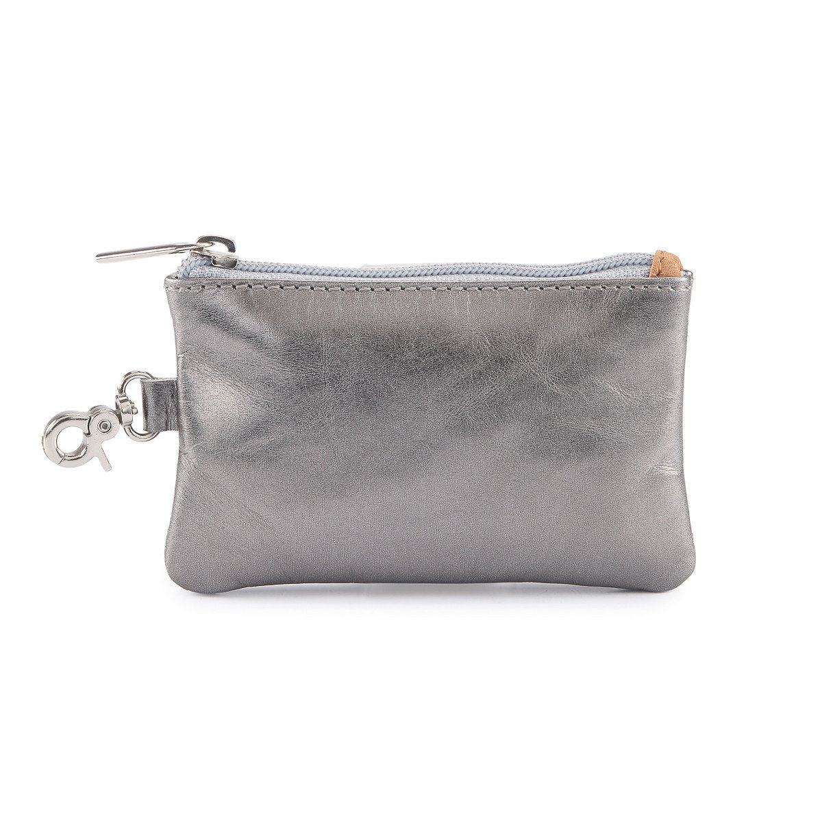 METALLIC RIMOR COIN POUCH WITH DOGHOOK | Variety of colours