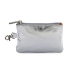 Load image into Gallery viewer, METALLIC RIMOR COIN POUCH WITH DOGHOOK | Variety of colours
