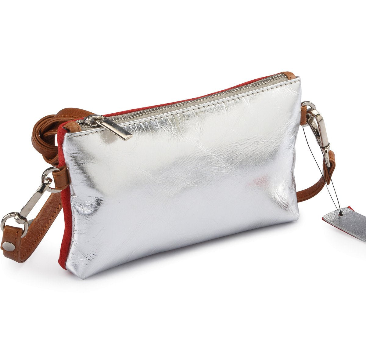 METALLIC RIMOR APPLE CLUTCH BAG | Variety of colours